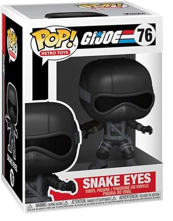 Funko POP! Retro Toys: G I Joe - Snake Eyes