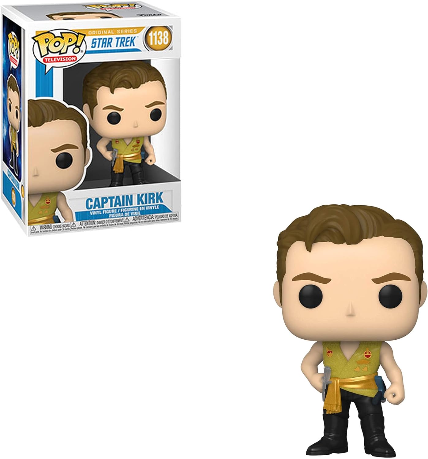 Funko POP! Television: Star Trek Original Series - Captain Kirk (Mirror, Mirror Image)