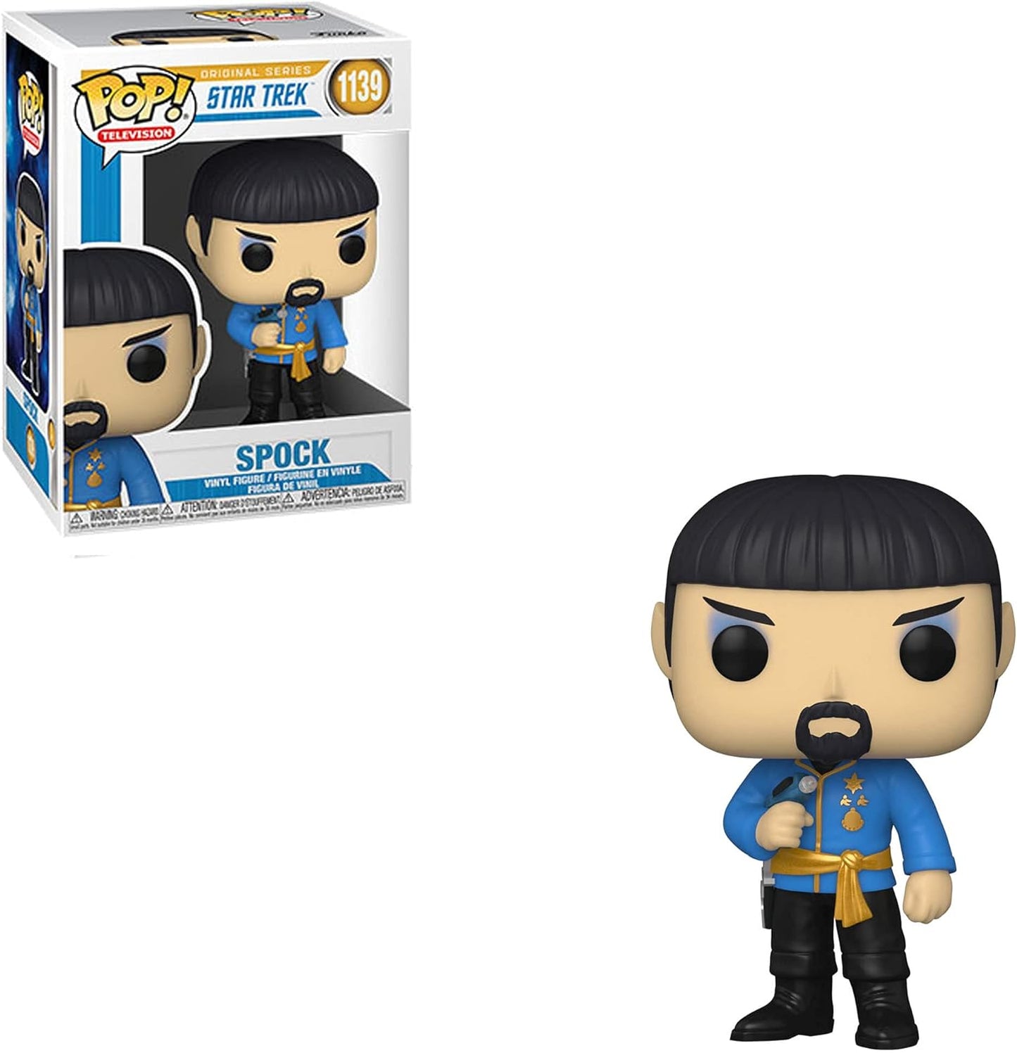 Funko POP! Television: Star Trek Original Series - Spock (Mirror, Mirror Image)