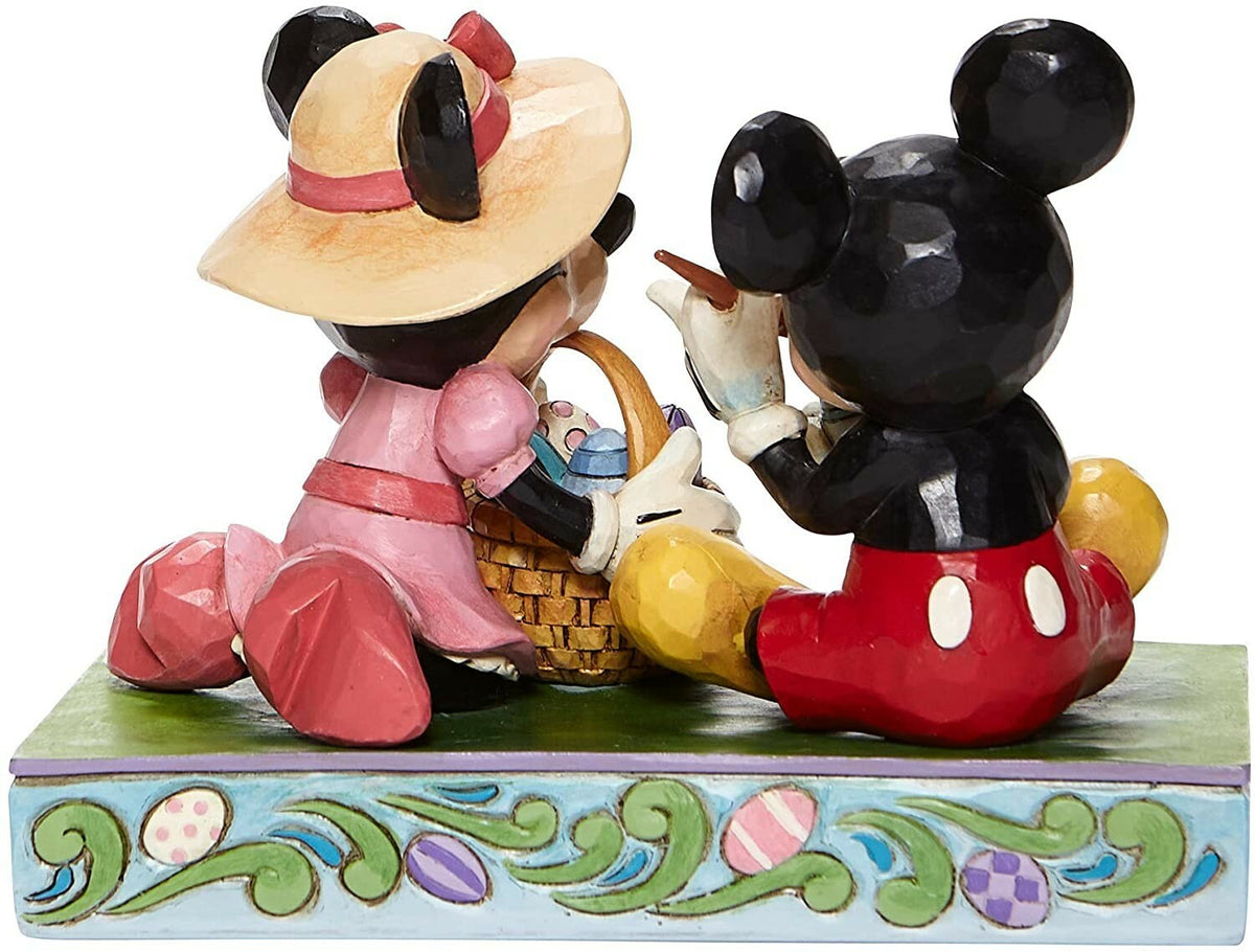 Enesco Jim Shore Disney Traditions Mickey and Minnie Easter