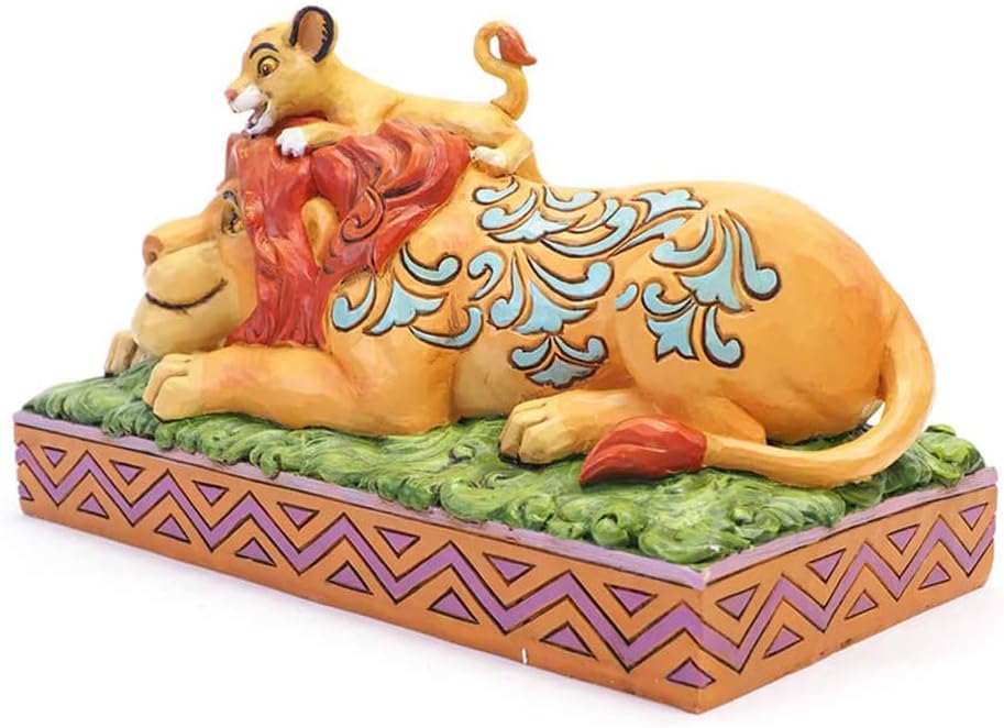 Disney Traditions: Simba & Mufasa Figurine - Retired