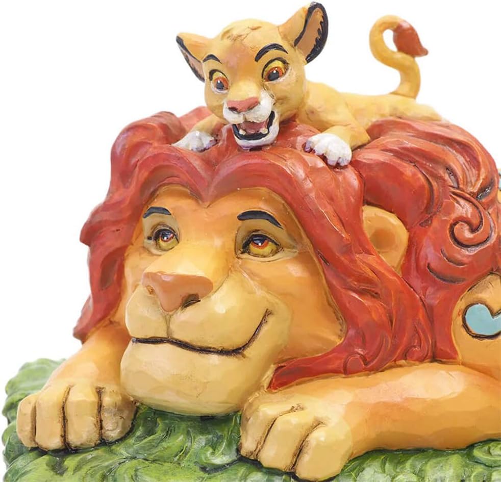 Disney Traditions: Simba & Mufasa Figurine - Retired