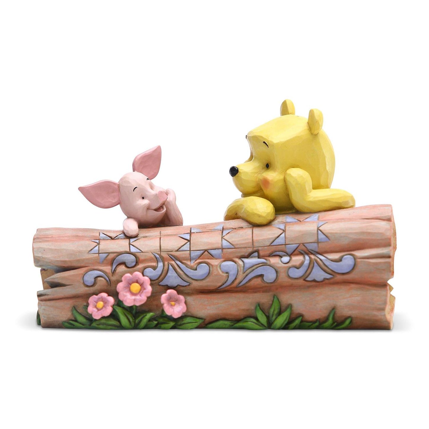 Disney Traditions: Pooh and Piglet by Log