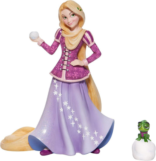 Disney Showcase Rapunzel Holiday Princess and Pascal Figurine - RETIRED