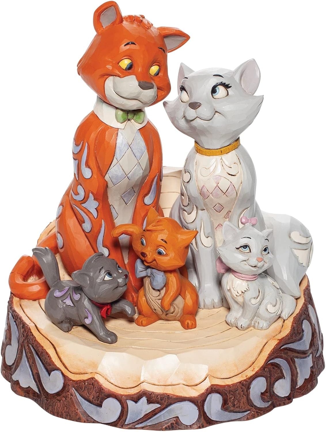 Disney Traditions Aristocats Carved by Heart Figurine - RETIRED