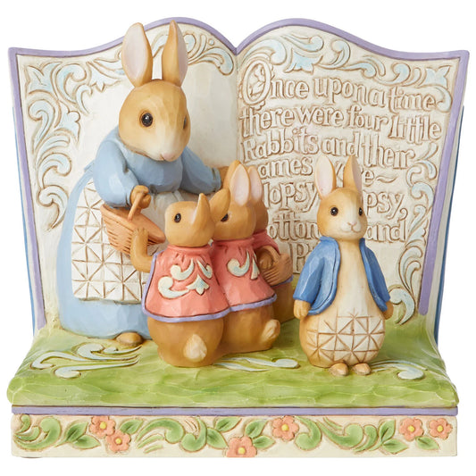 Beatrix Potter by Jim Shore The Tale of Peter Rabbit Storybook Figurine