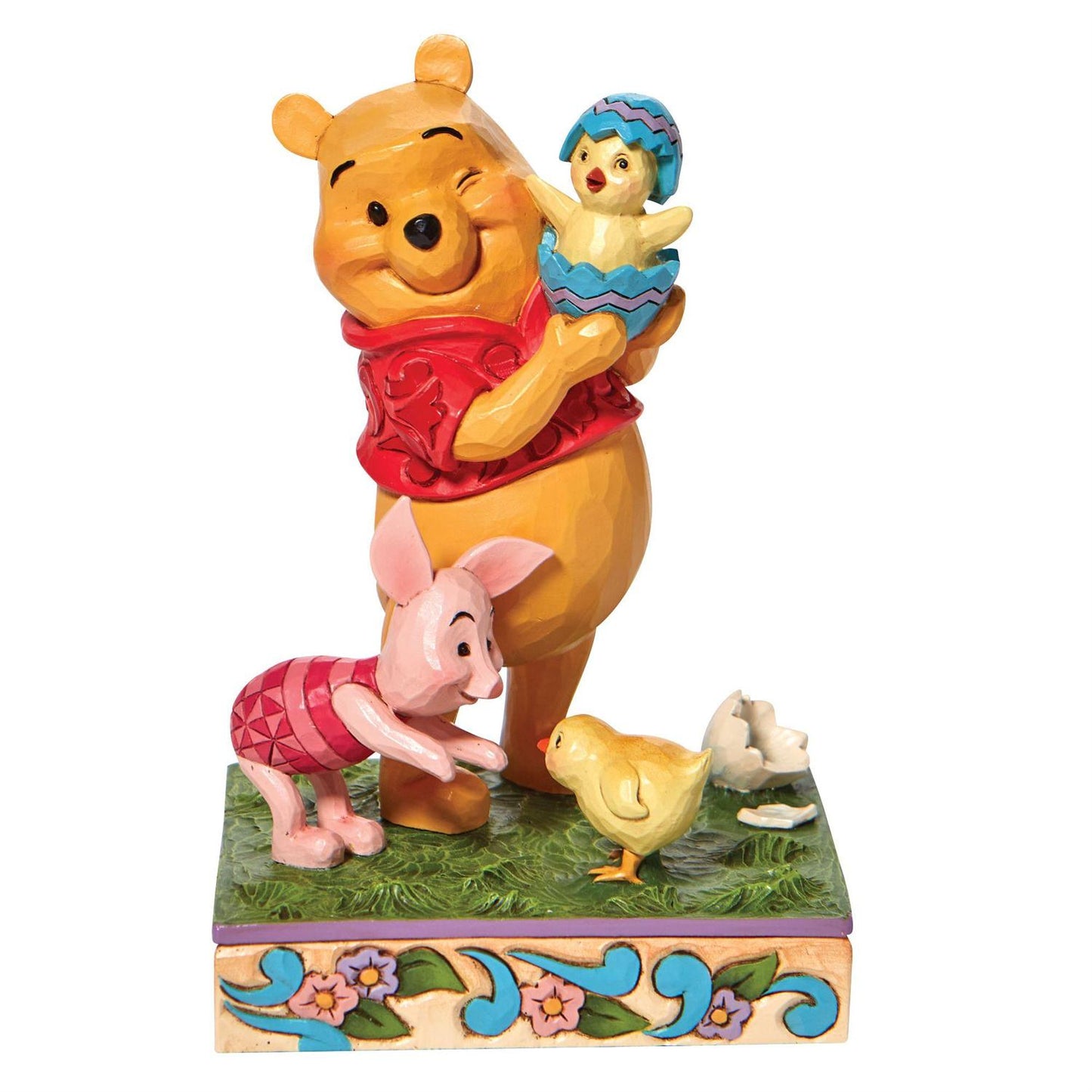 Disney Traditions: Pooh & Piglet with Chick