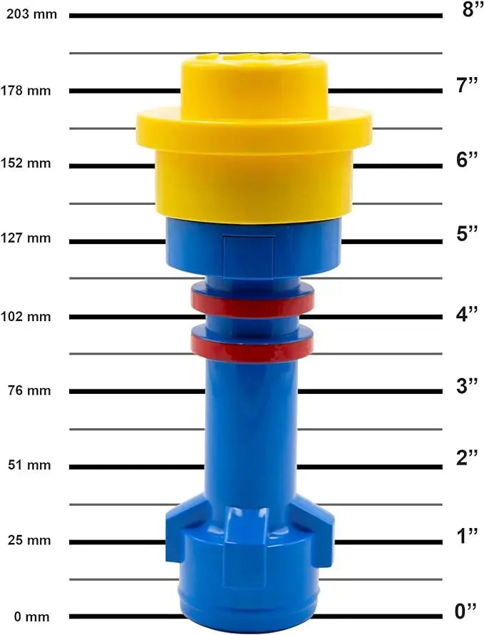 LEGO® Iconic Torch - Flashlight Blue/Red/Yellow