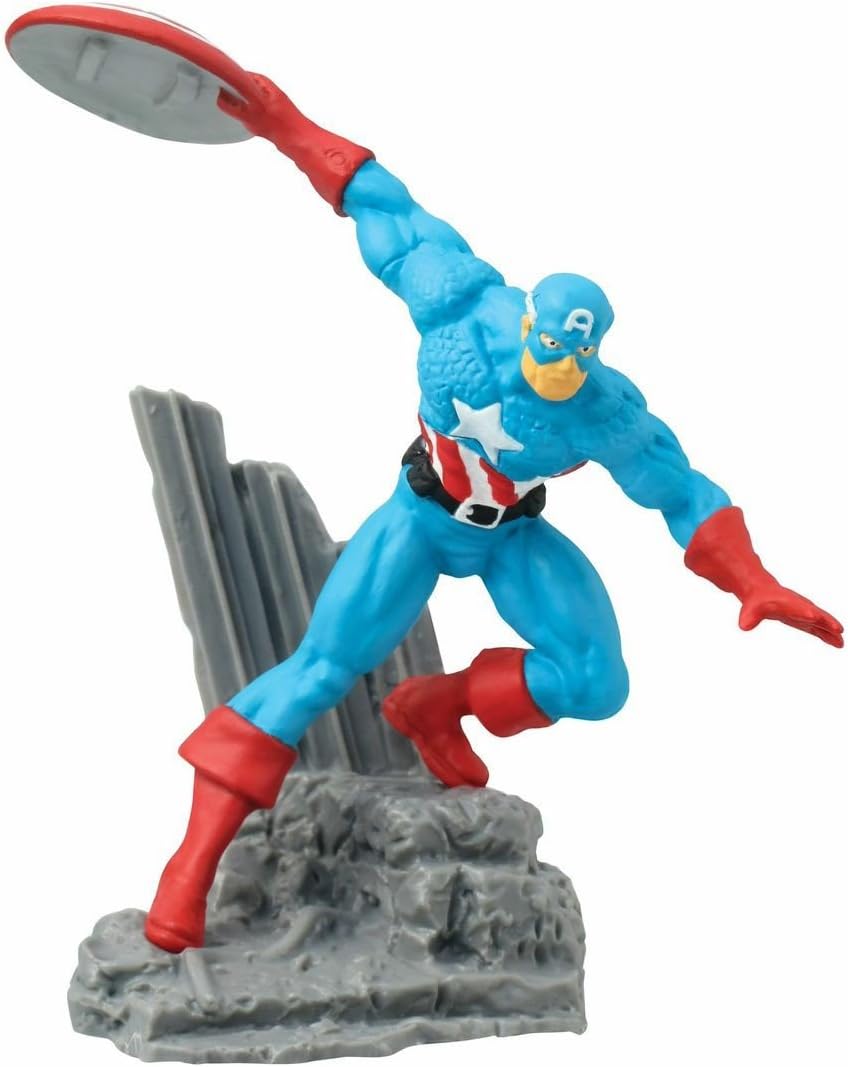 Marvel Comics Captain America 3″ Tall Collectible Diorama