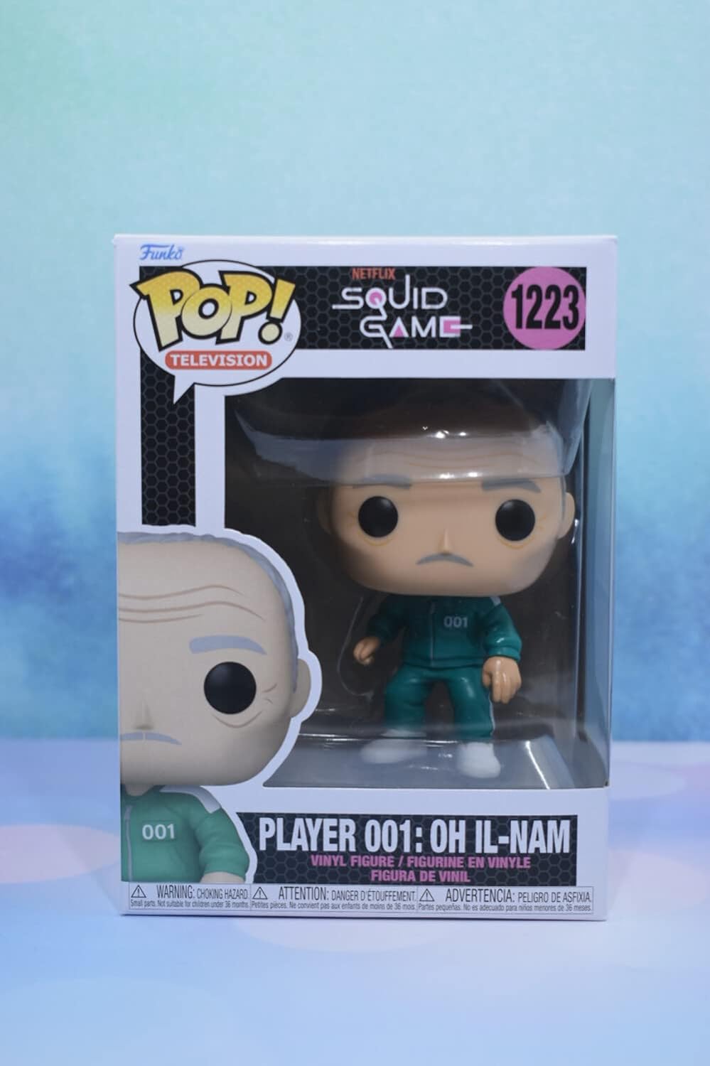 Funko POP! Television: Squid Game - Player 001 - Oh IL-Nam