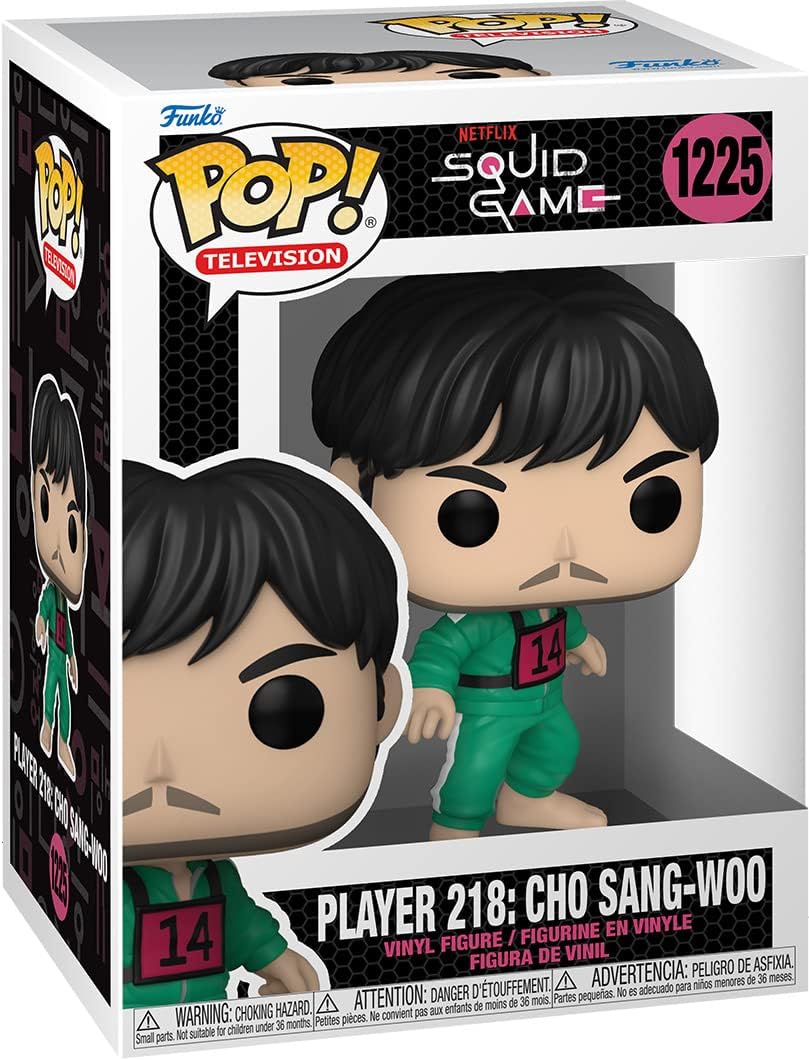 Funko POP! Television: Squid Game - Player 218: Cho Sang-Woo