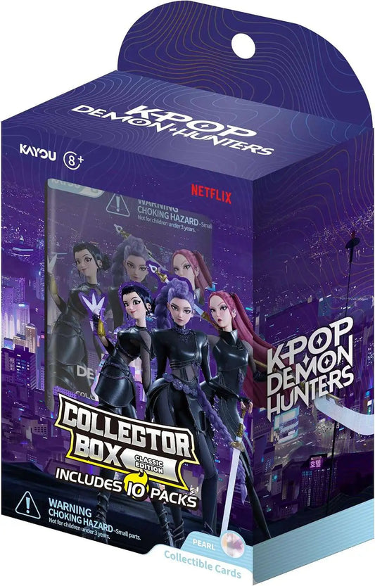 **Pre-Order** - KPop Demon Hunters World Tour Classic Edition Trading Card Collector Box [10 Packs]