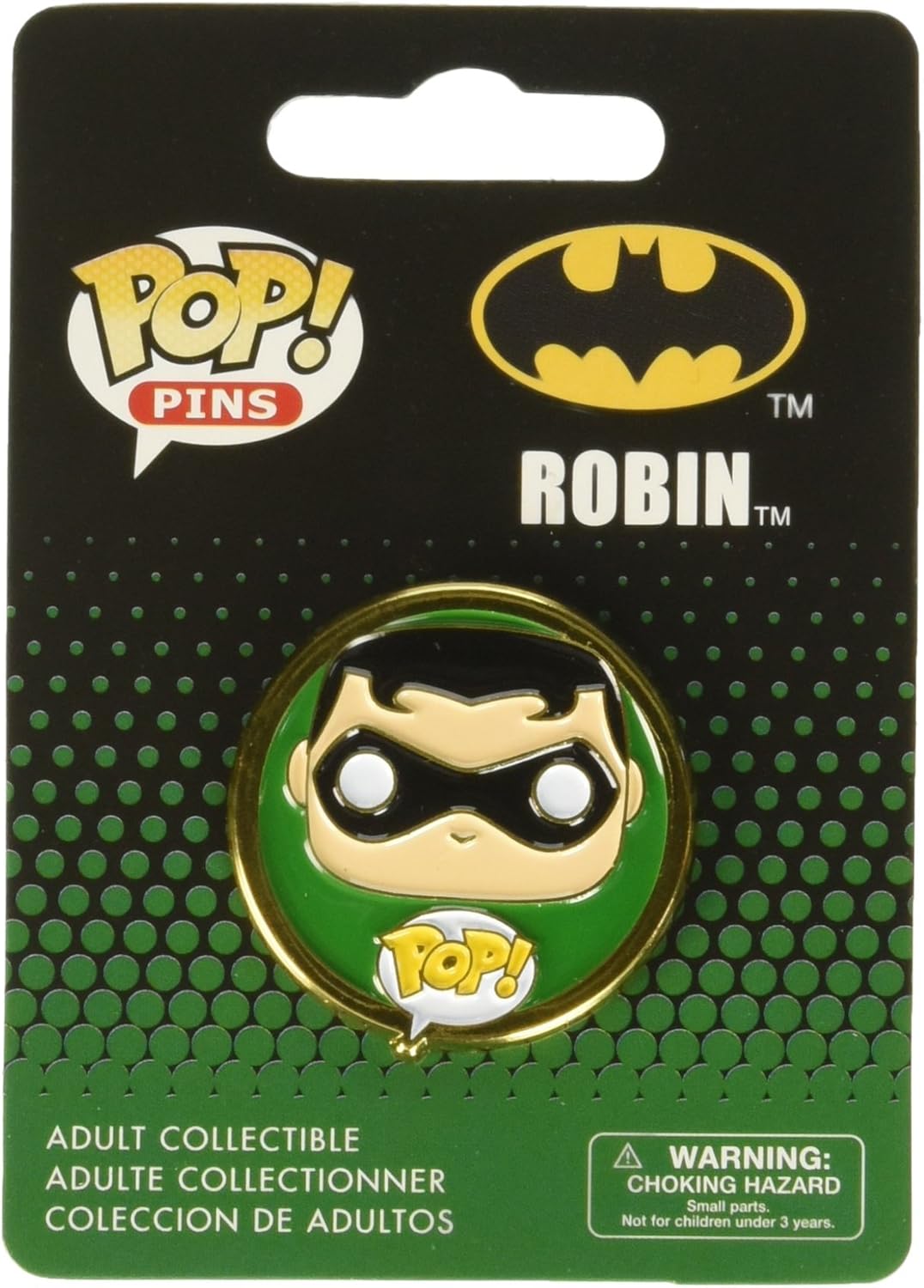 Robin Pin Stan Funko POP! Pins: DC Comics - Robin – Fun4AllToys