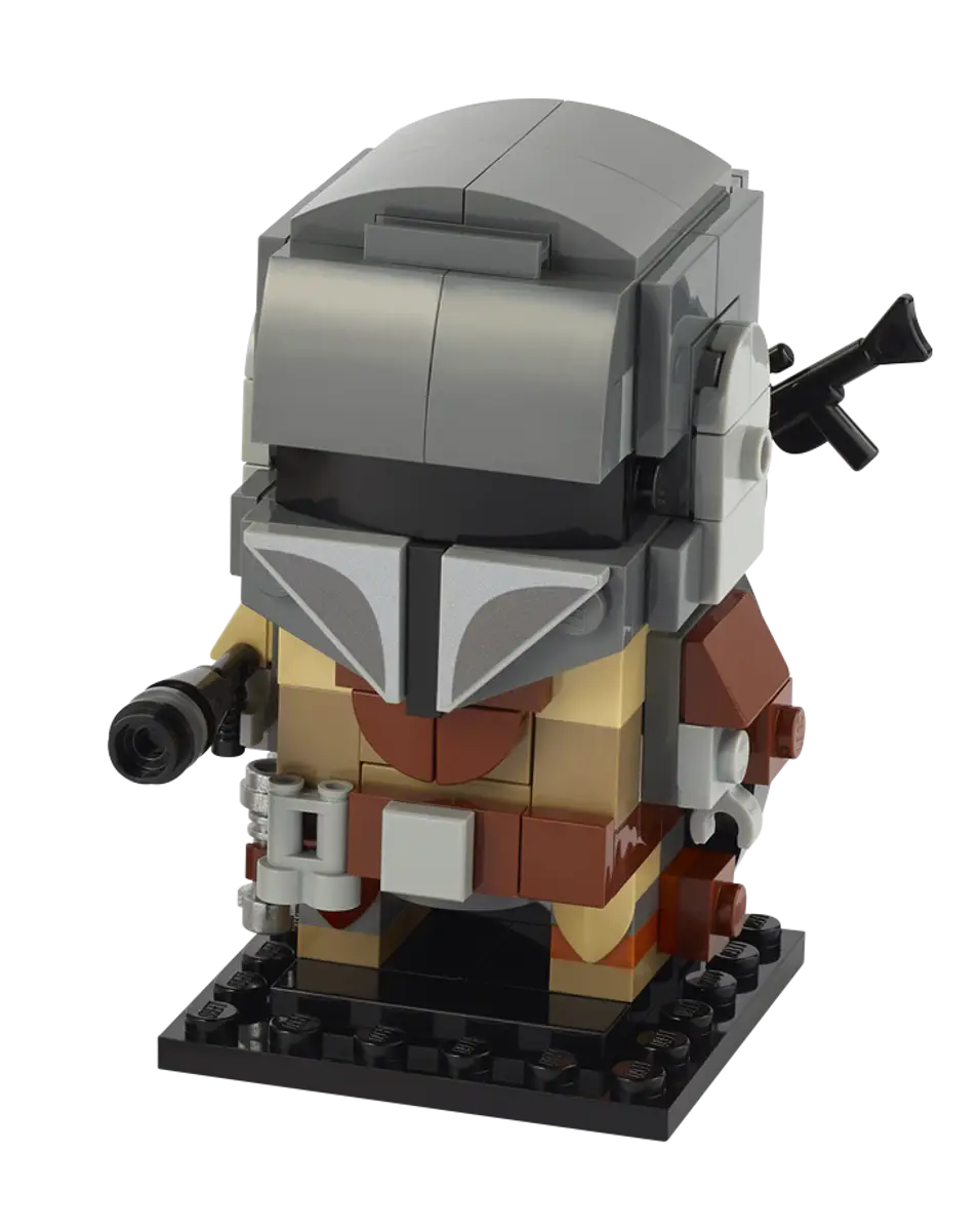 75317 - BrickHeadz The Mandalorian & The Child - Retired