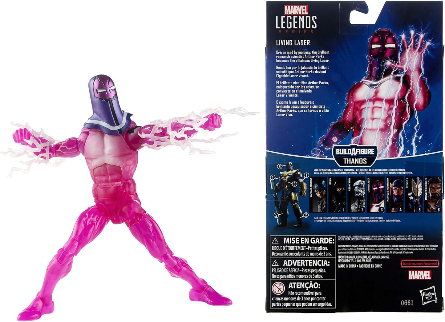 Marvel Legends Series 6" Living Laser Marvel Comics Collectible Figure