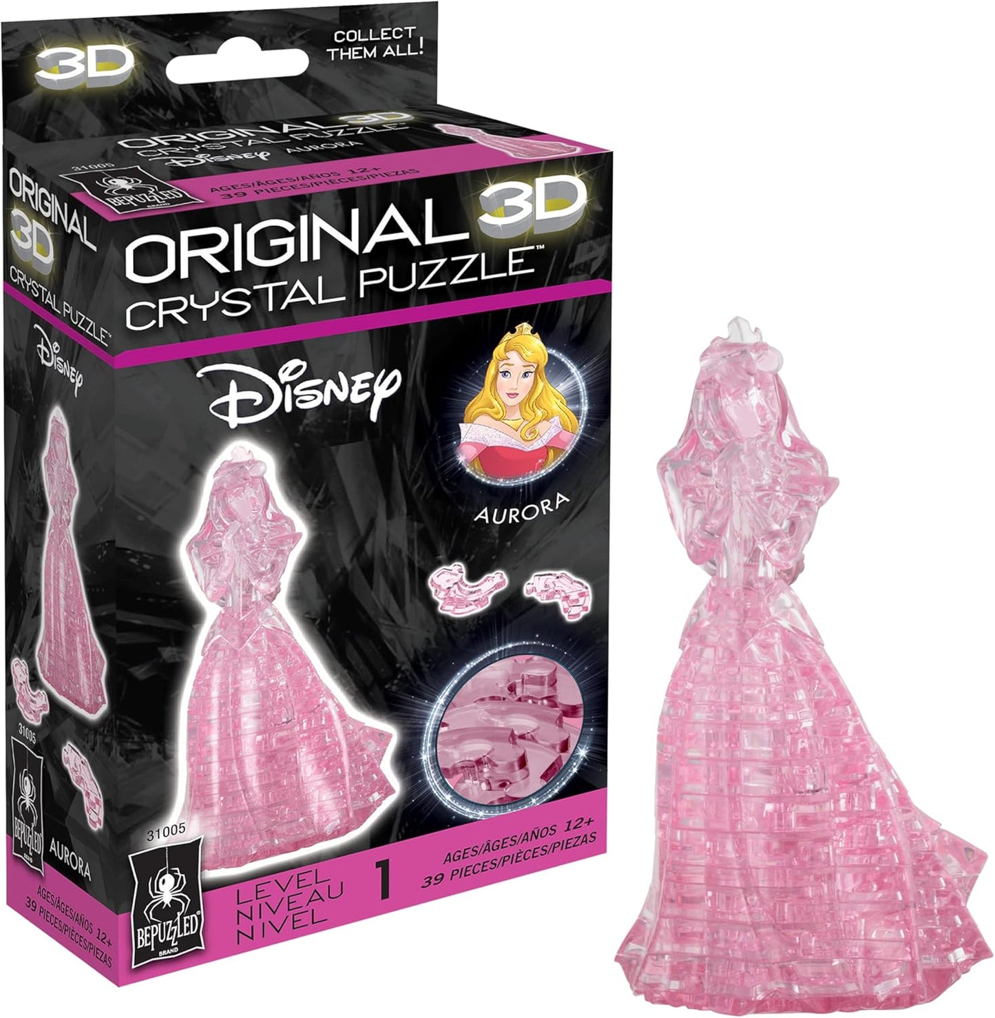 Disney Aurora Original 3D Crystal Puzzle