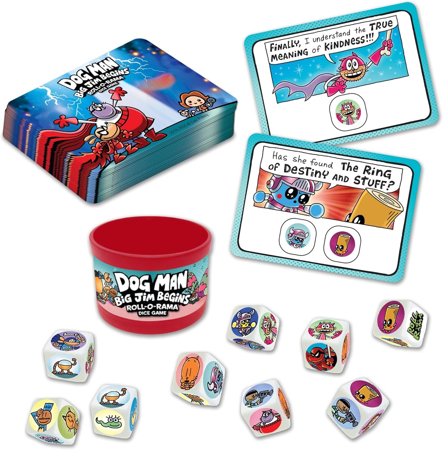 University Games Dog Man: Big Jim Begins Dice Game