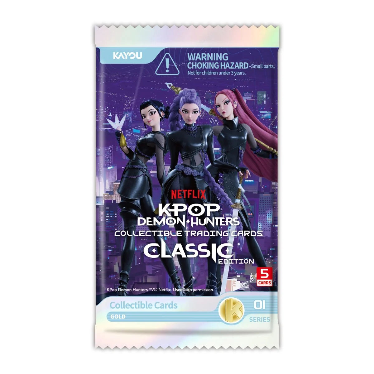 **Pre-Order** - KPop Demon Hunters World Tour Classic Edition Trading Card Collector Box [5 Packs]