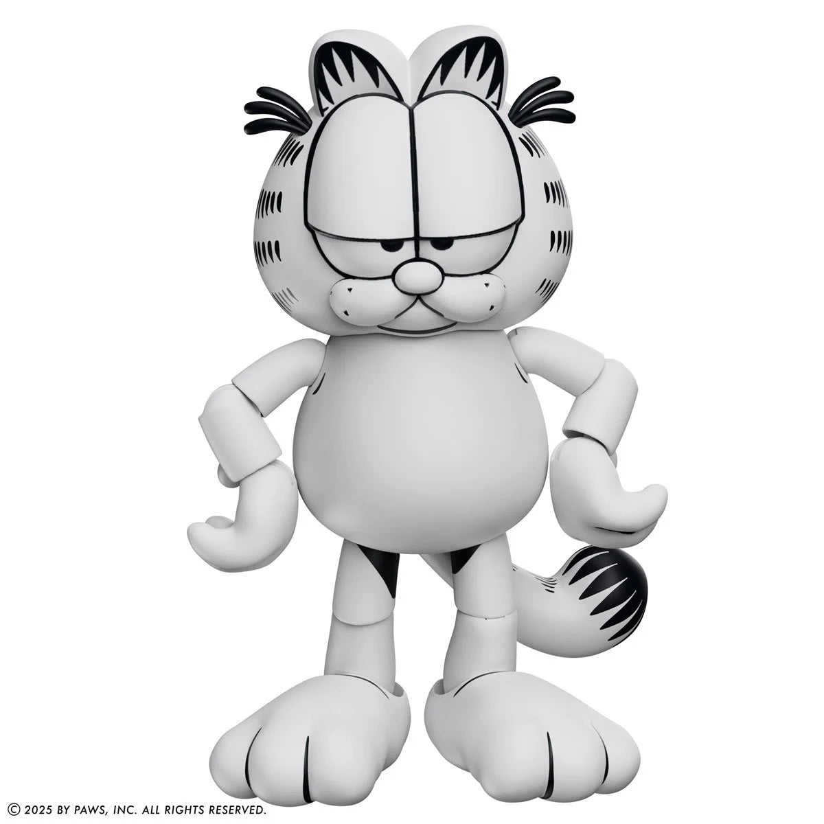 Garfield Black and White Daily Comic Strip Action Figure - Entertainment Earth Exclusive