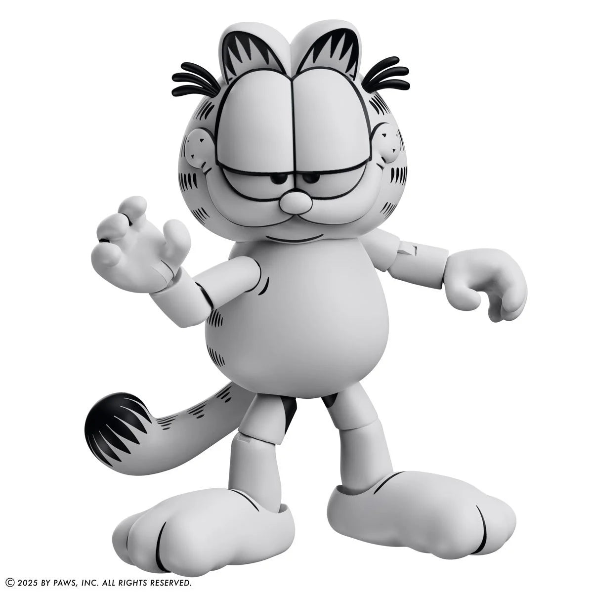Garfield Black and White Daily Comic Strip Action Figure - Entertainment Earth Exclusive
