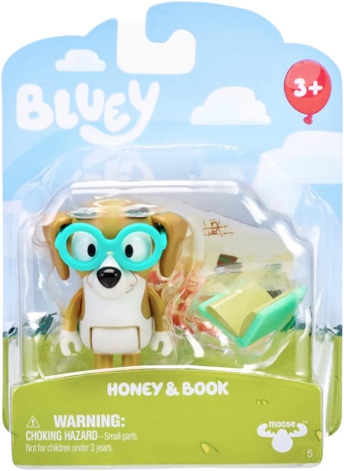 Bluey Story Starter Figure: Honey & Book