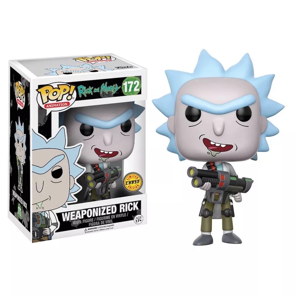 FUNKO POP! Television Rick & Morty - Rick Weaponized - CHASE VARIANT