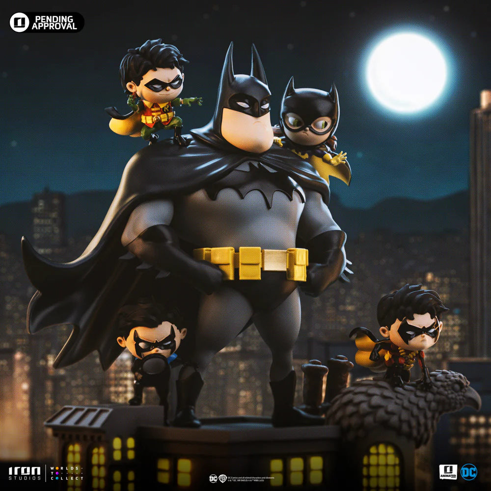 Statue Batman Family Deluxe - DC Comics - Animated Icons - Iron Studios