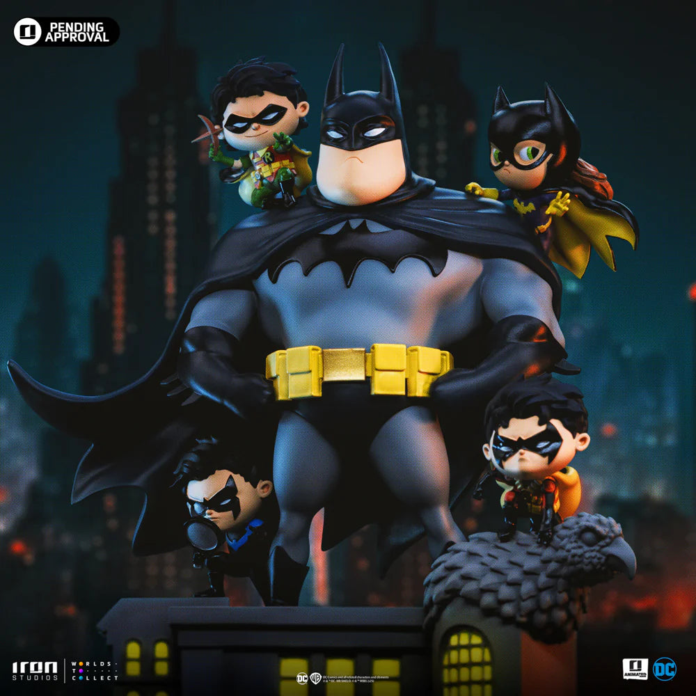 Statue Batman Family Deluxe - DC Comics - Animated Icons - Iron Studios