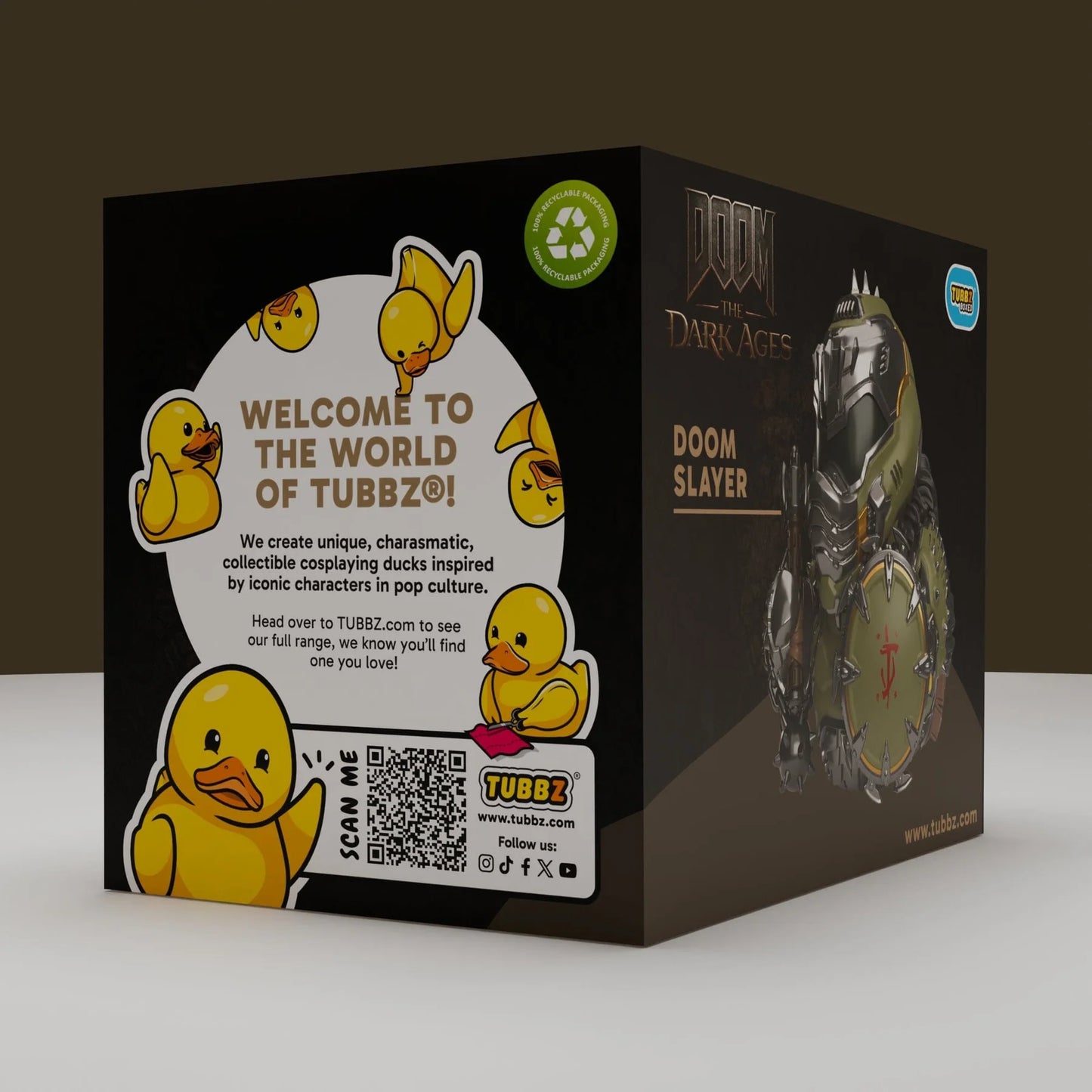 TUBBZ Rubber Duck - Doom Dark Ages: Doom Slayer (Boxed Edition)