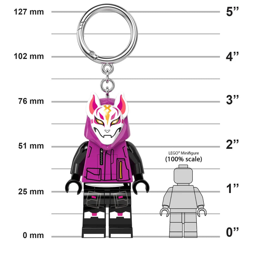 LEGO® FORTNITE® Keychain Light Drift (KE254H)