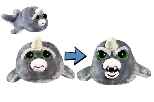 Feisty Pets: BILLY BLUBBERBUTT Plush Narwhal