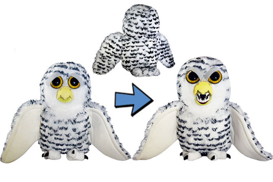 Feisty Pets: HENRY WHODUNNIT Plush Snowy Owl