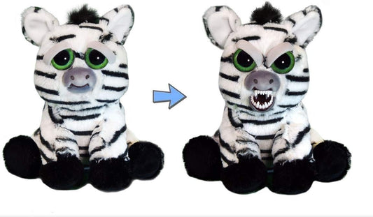 Feisty Pets: IDIOTIC IAN Plush Zebra