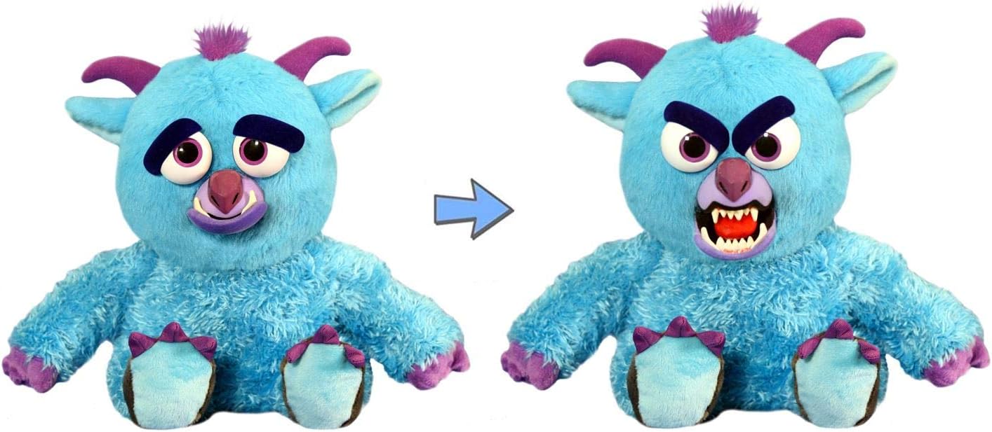 Feisty Pets: SETH the SLACKER Plush Blue Monster