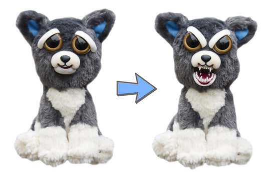 Feisty Pets: SAMMY SUCKERPUNCH Plush Dog