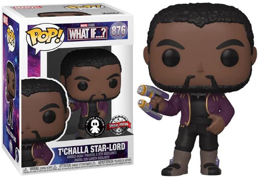 Funko POP! Marvel: What If....? - T'Challa Star-Lord