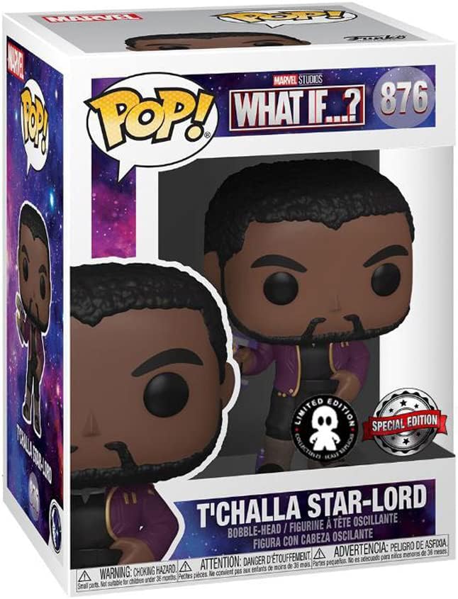 Funko POP! Marvel: What If....? - T'Challa Star-Lord