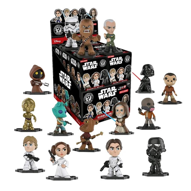 Funko Mystery Minis Star Wars: A New Hope 2.5" Vinyl Bobble-Head Figures