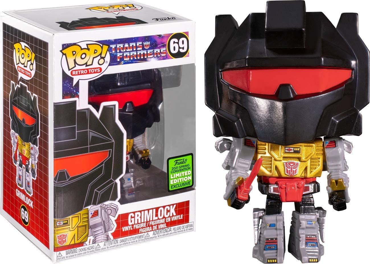 Funko POP! Retro Toys: Transformers - Grimlock