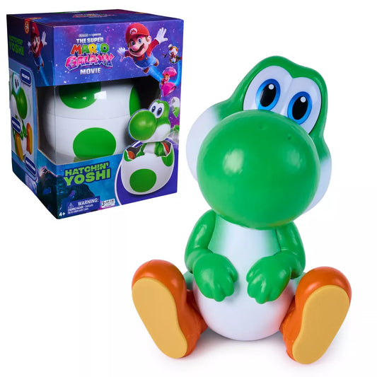**Pre-Order** - Yoshi Super Mario Galaxy Movie, Hatchin’ Interactive Egg Animal Figure