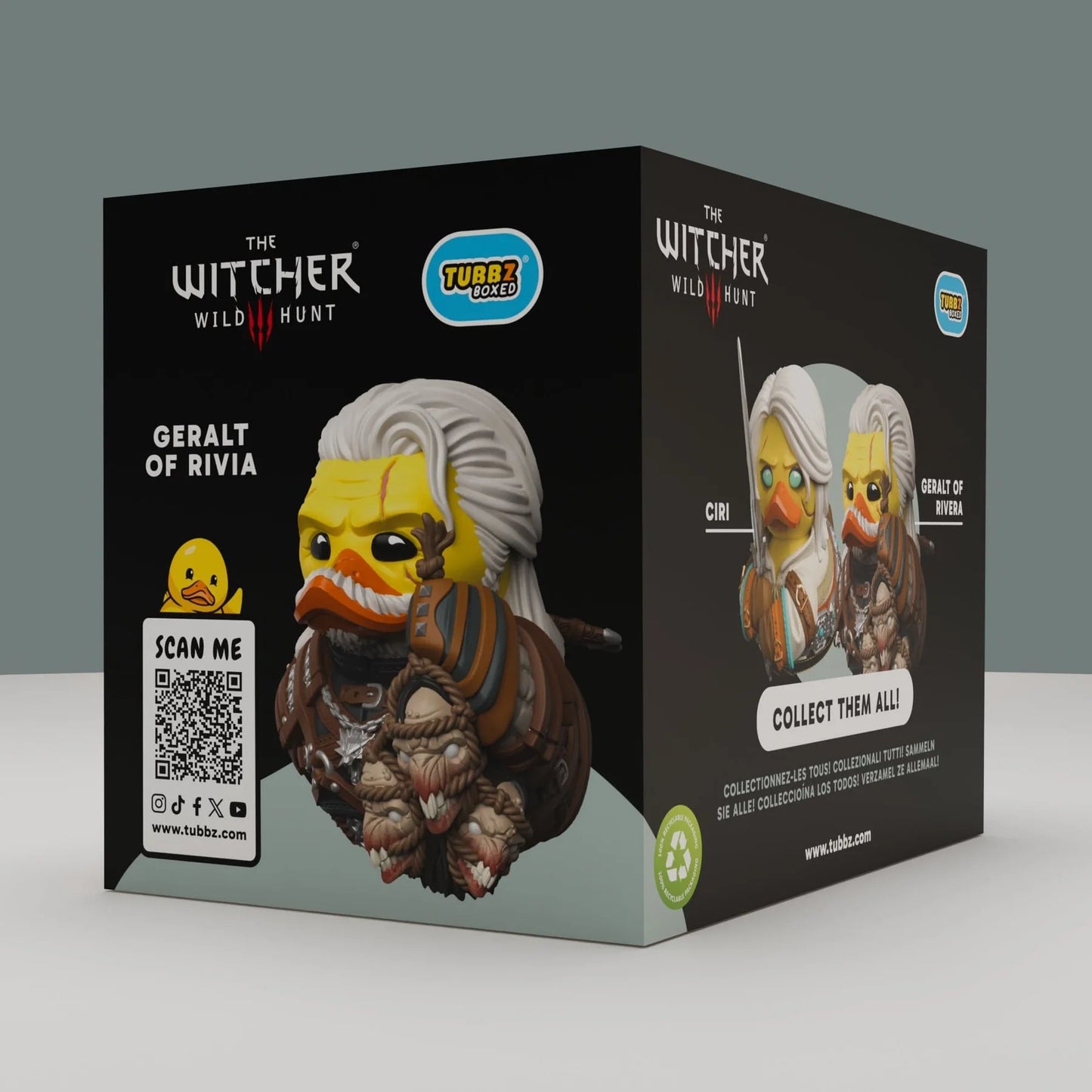 TUBBZ Rubber Duck - The Witcher: Geralt of Rivia (Boxed Edition)