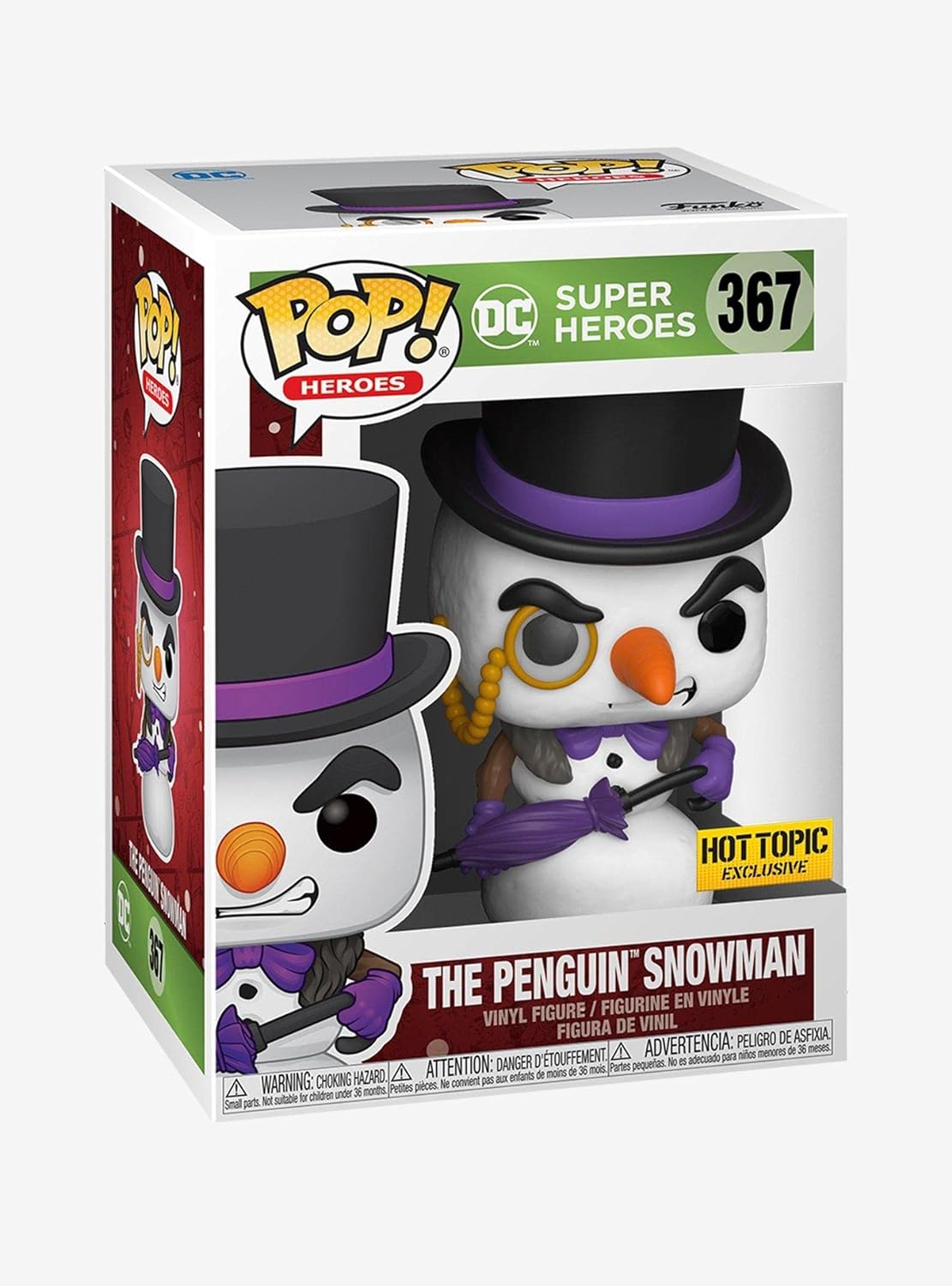 Funko POP! DC Heroes: Batman - The Penguin Snowman