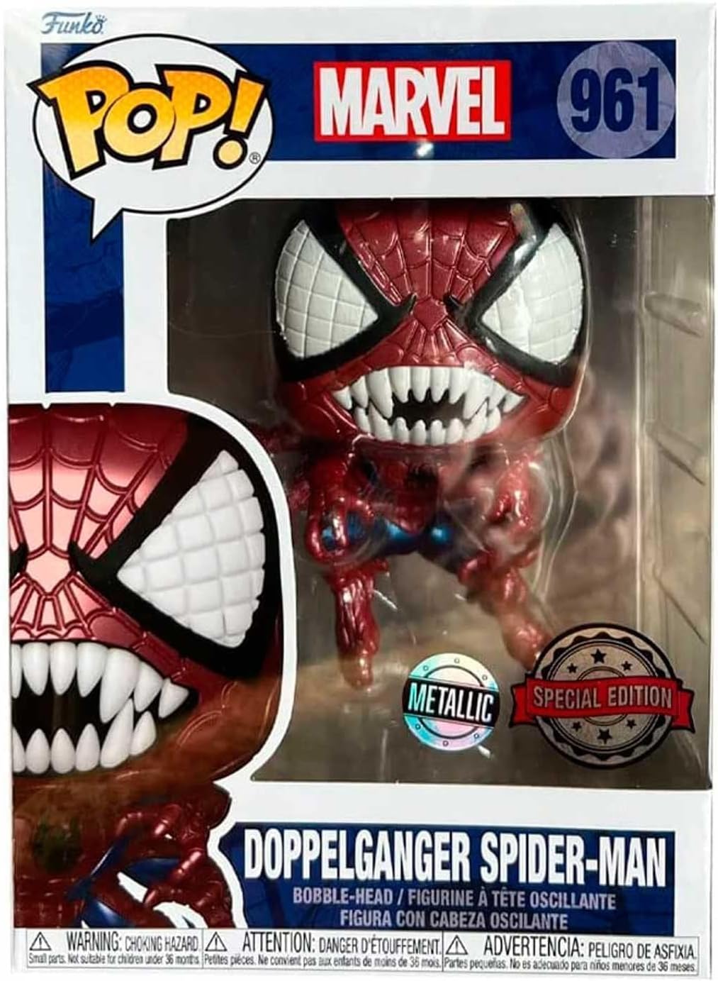 Funko POP! Marvel: Spiderman - Doppelganger Spider-Man