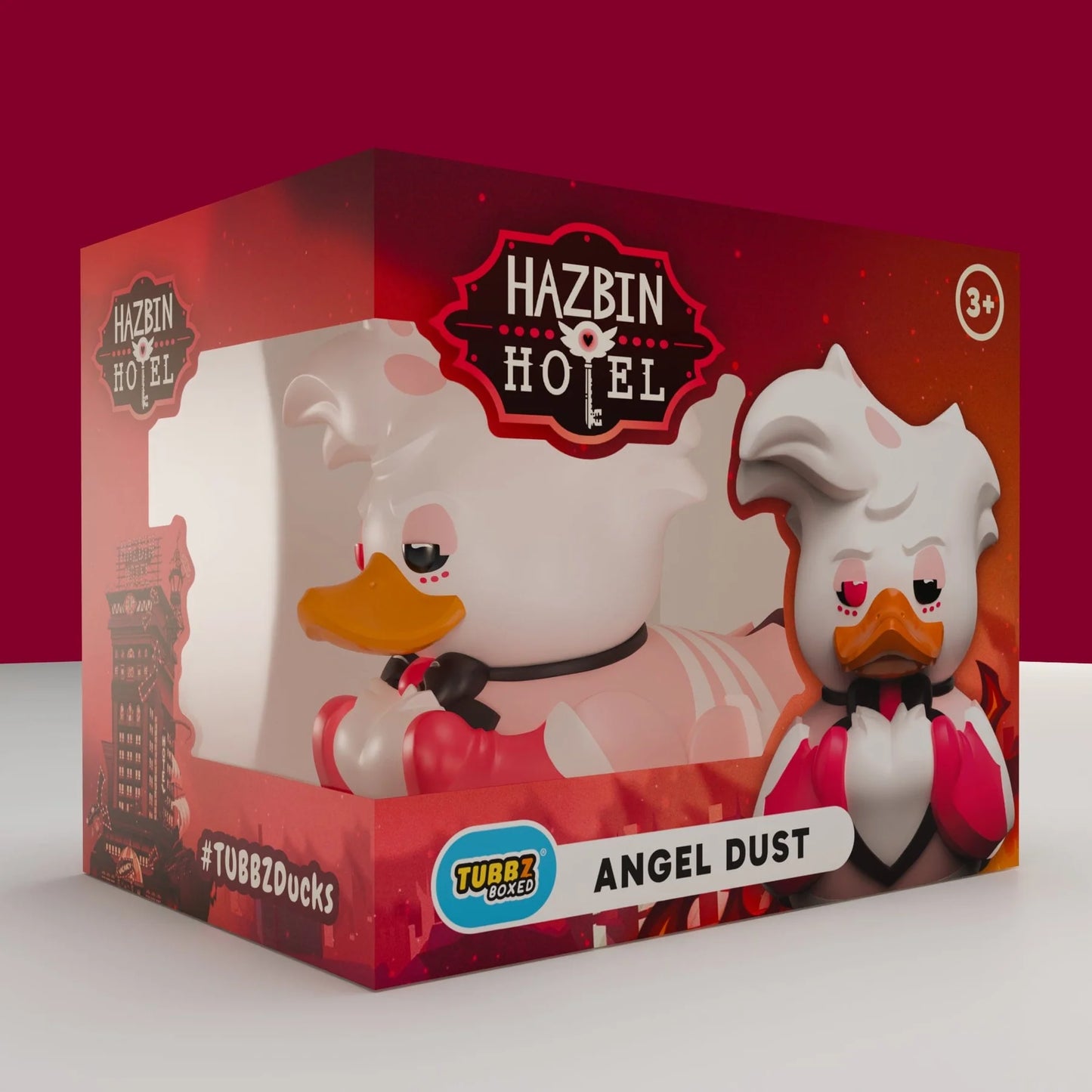 TUBBZ Rubber Duck - Hazbin Hotel: Angel Dust (Boxed Edition)