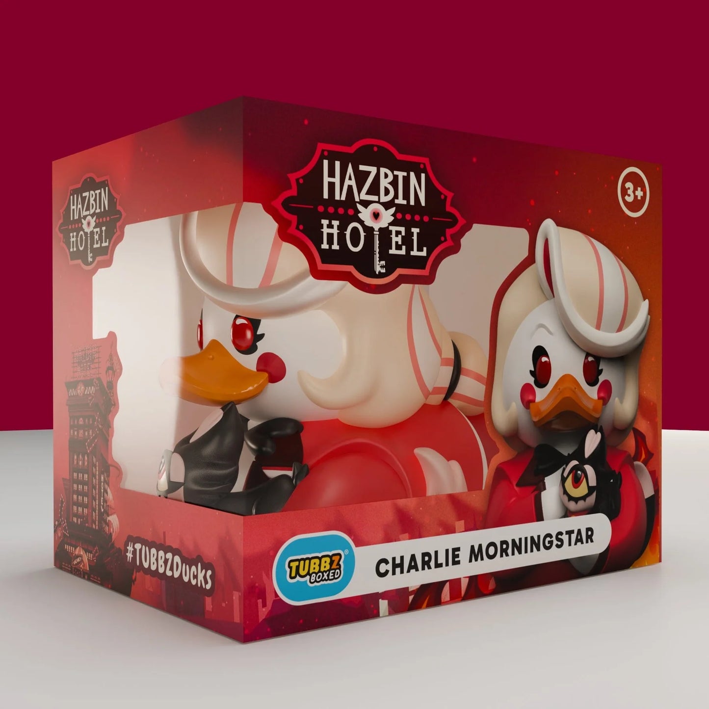 TUBBZ Rubber Duck - Hazbin Hotel : Charlie Morningstar (Boxed Edition)