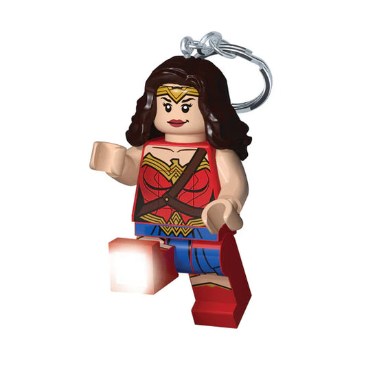 Lego Minifigures DC Super Heros Keychain Light Wonder Woman