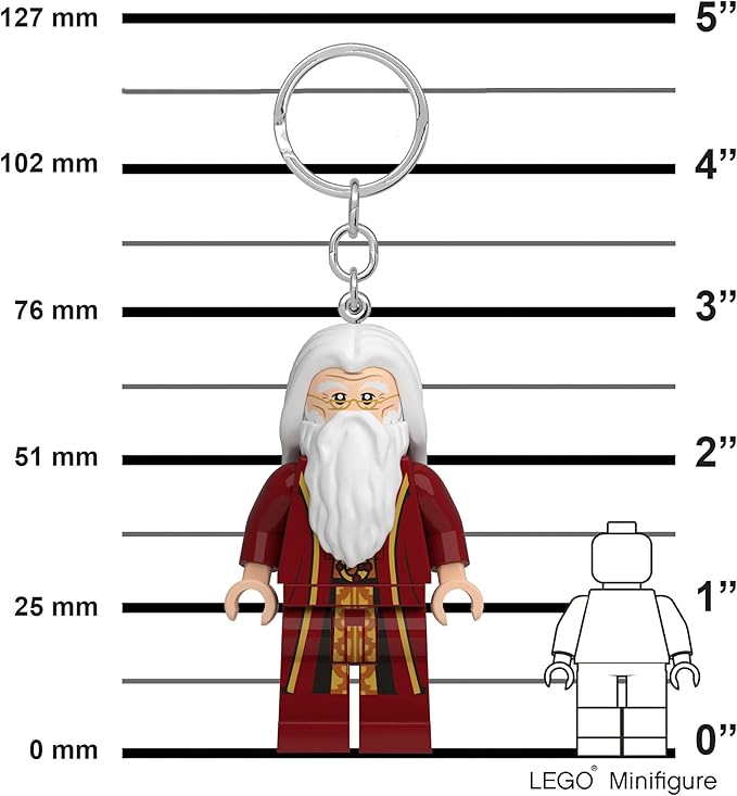 Lego Minifigures Harry Potter Keychain Light Albus Dumbledore