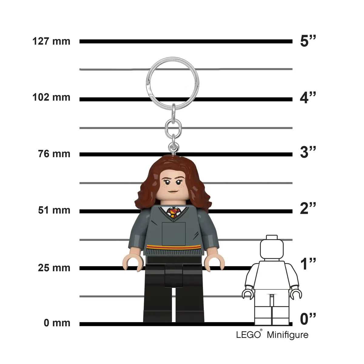 Lego Minifigures Harry Potter Keychain Light Hermione Granger