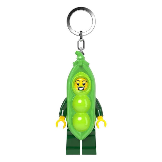 LEGO Minifigures - Large 3 Inch Tall Keychain Light - Pea Pod Mascot