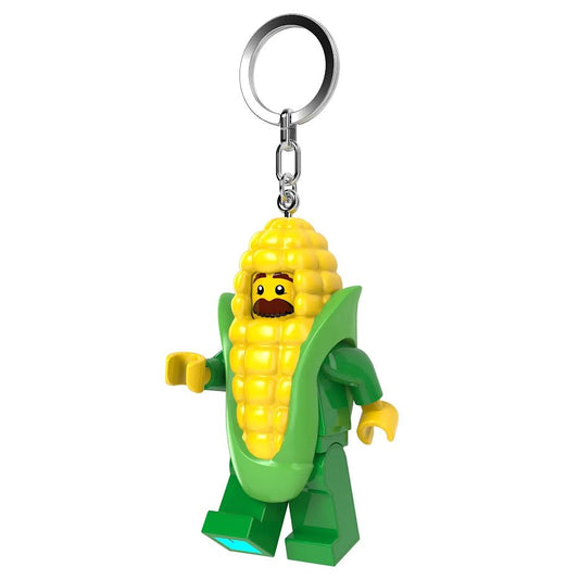 LEGO Minifigures - Large 3 Inch Tall Keychain Light - Corn Cob Mascot